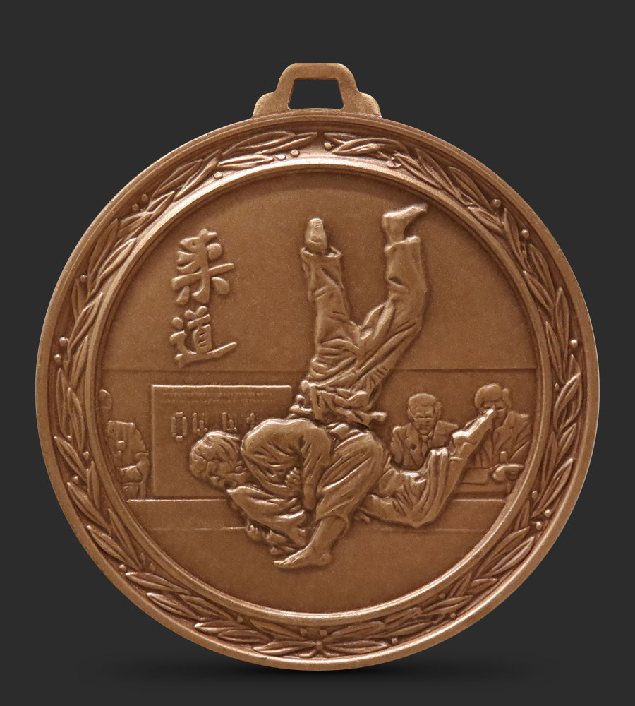 Plain Edge Martial Arts Judo Medal